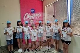 Свищов - участници в Национална олимпиада по ментална аритметика - награждаване