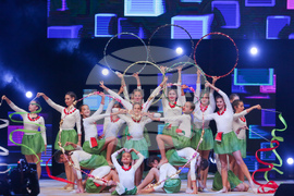 Тържествен спектакъл по повод 70 години художествена гимнастика