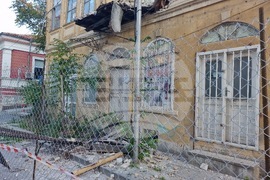 Шумен - срутване - затворен участък за движение