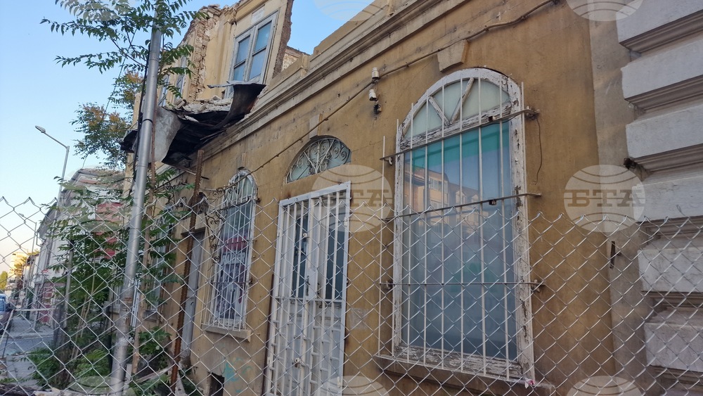 Шумен - срутване - затворен участък за движение