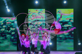 Тържествен спектакъл по повод 70 години художествена гимнастика