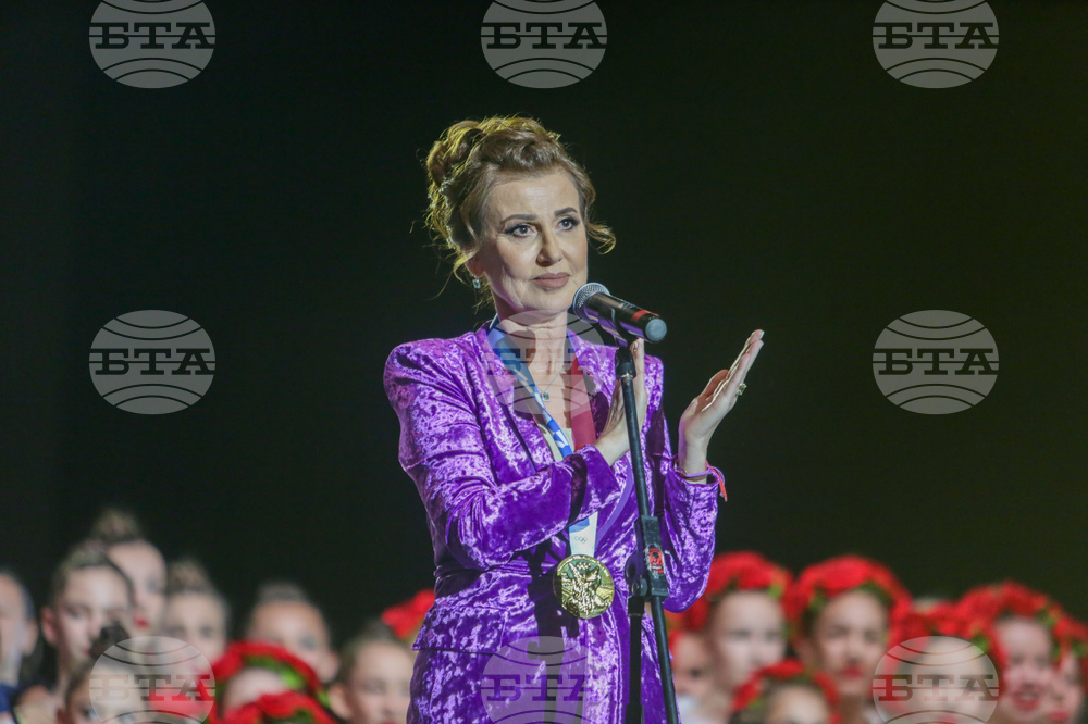 Тържествен спектакъл по повод 70 години художествена гимнастика