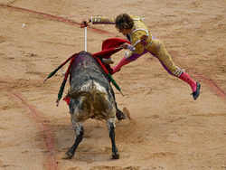 APTOPIX Spain Running of the Bulls
