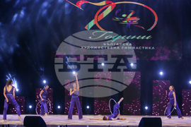 Тържествен спектакъл по повод 70 години художествена гимнастика