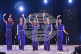 Тържествен спектакъл по повод 70 години художествена гимнастика