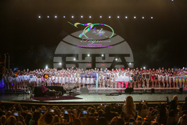 Тържествен спектакъл по повод 70 години художествена гимнастика