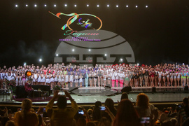 Тържествен спектакъл по повод 70 години художествена гимнастика