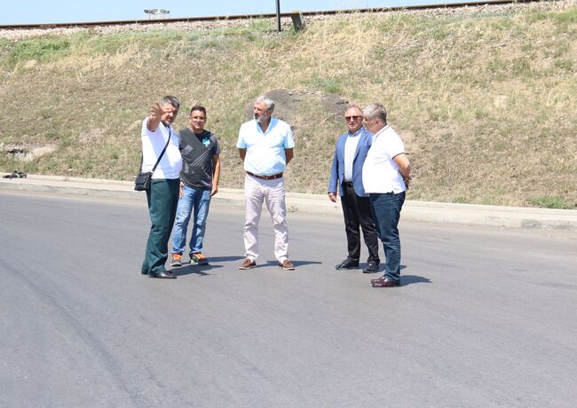 Областна администрация Русе: Драгомир Драганов и Георги Георгиев на финална инспекция преди започването на основния ремонт на Дунав мост 