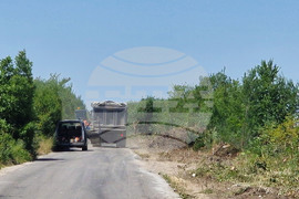 Разград - път - ремонт