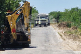 Разград - път - ремонт