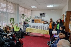 Търговище - инвалиди - дарение 