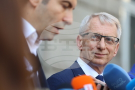 Кирил Петков - Николай Денков - брифинг