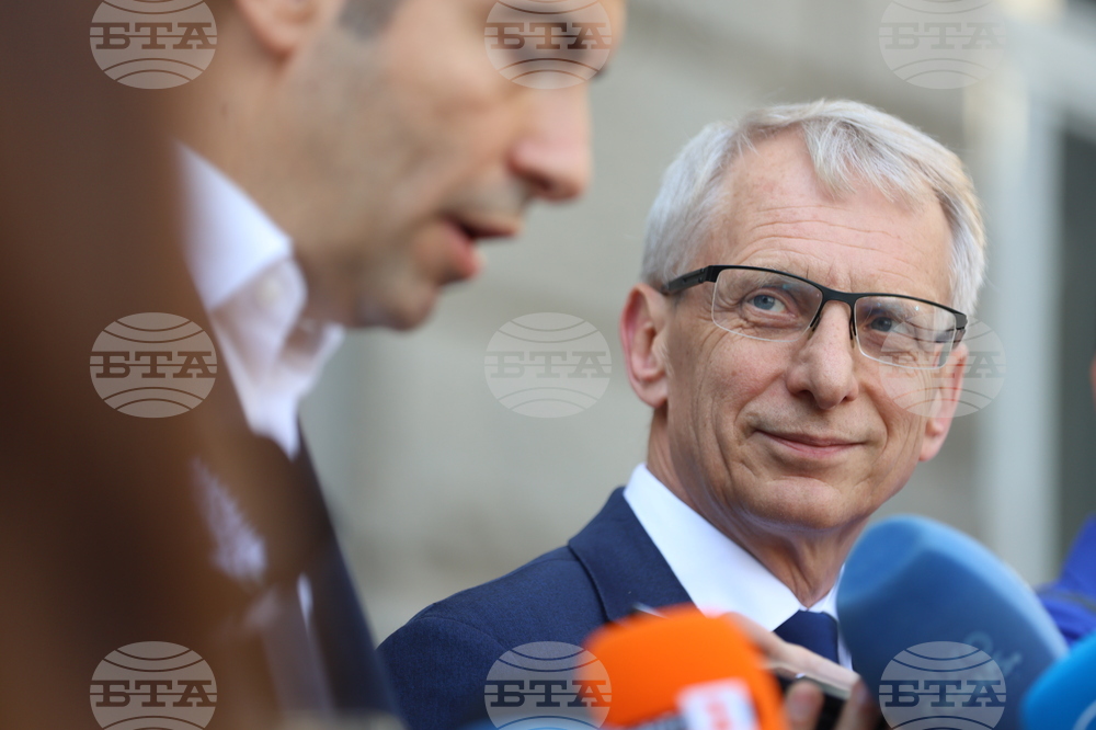 Кирил Петков - Николай Денков - брифинг