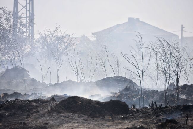  Камено - пожар