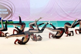 Балканиада по естетическа групова гимнастика - девойки