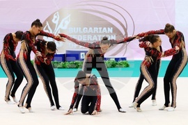 Балканиада по естетическа групова гимнастика - девойки