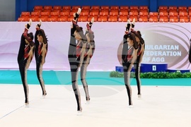 Балканиада по естетическа групова гимнастика - девойки