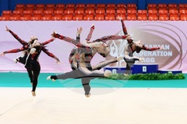 Балканиада по естетическа групова гимнастика - девойки