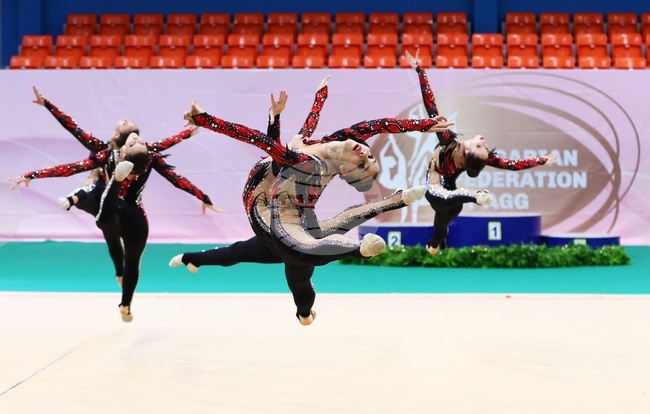 Балканиада по естетическа групова гимнастика - девойки