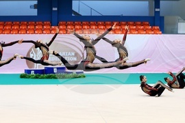 Балканиада по естетическа групова гимнастика - девойки