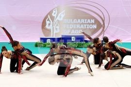 Балканиада по естетическа групова гимнастика - девойки