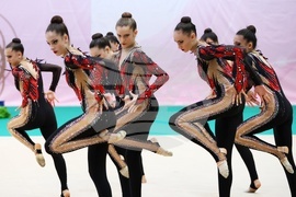 Балканиада по естетическа групова гимнастика - девойки