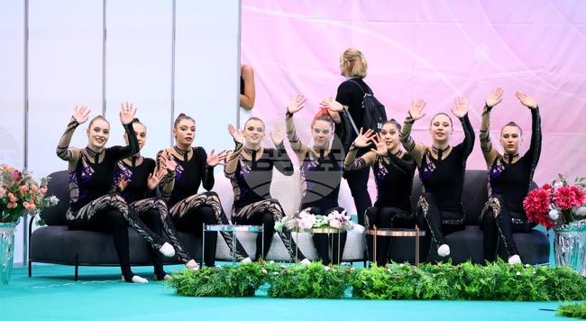 Националният отбор по естетическа групова гимнастика ще започне новия сезон с участие на Балканските игри и на Световна купа в Гърция в края на юни