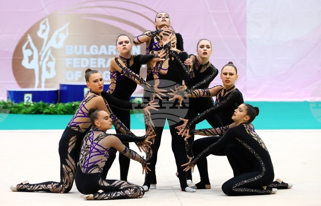 Bulgaria's Senior, Junior National Teams Win Medals at World Aesthetic Group Gymnastics Championships in Estonia