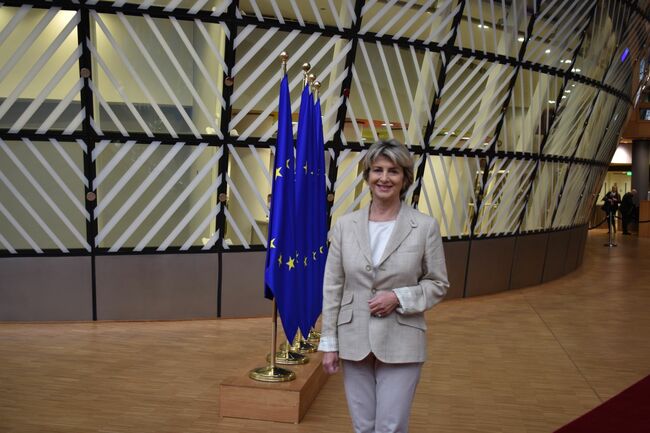 In Brussels, Sports Minister Lecheva Joins Debate on Young People's Role in Building Society of Peace, Solidarity