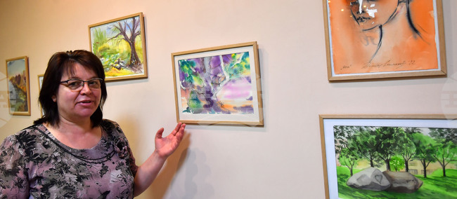 Разград - изложба акварели "Жега, жажда, живот"