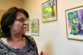 Разград - изложба акварели "Жега, жажда, живот"