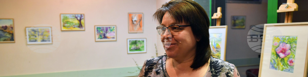 Разград - изложба акварели "Жега, жажда, живот"