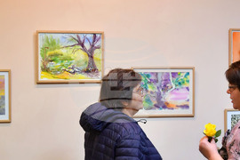 Разград - изложба акварели "Жега, жажда, живот"