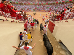 Spain Running of the Bulls