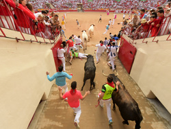Spain Running of the Bulls