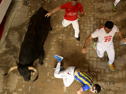 Spain Running of the Bulls