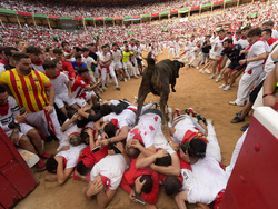 Spain Running of the Bulls