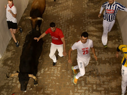 Spain Running of the Bulls