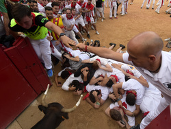 Spain Running of the Bulls