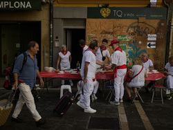 Spain Running of the Bulls