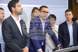 Васил Терзиев - общински съветници - брифинг