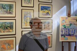 Изложба - Сашо Георгиев -  160 години от рождението на Петър Дънов