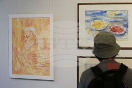 Изложба - Сашо Георгиев -  160 години от рождението на Петър Дънов