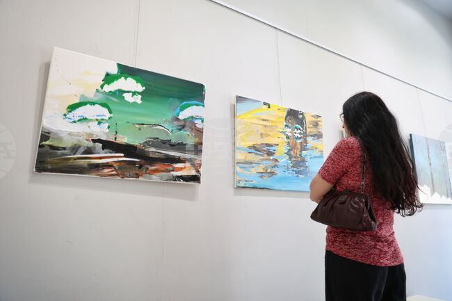 Бургас - Калия Калъчева и Стоян Илев - съвместна изложба