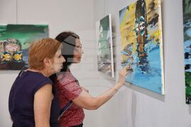 Бургас - Калия Калъчева и Стоян Илев - съвместна изложба