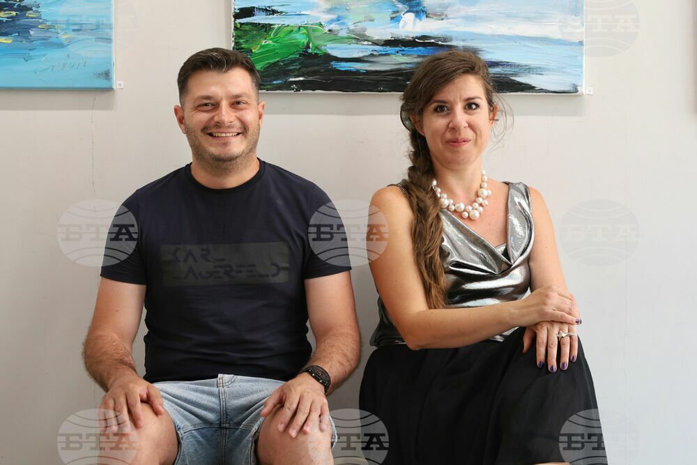 Бургас - Калия Калъчева и Стоян Илев - съвместна изложба