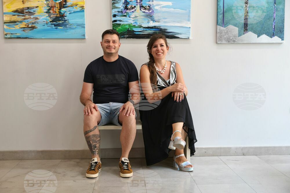 Бургас - Калия Калъчева и Стоян Илев - съвместна изложба