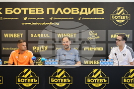 Пловдив - Марибор - пресконференция
