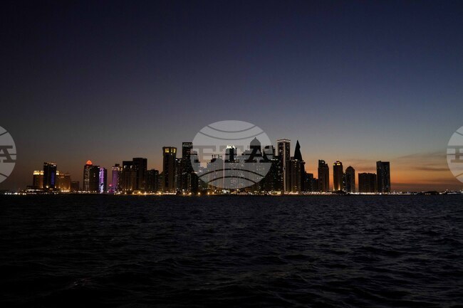 Няколко силни експлозии бяха чути днес в катарската столица 