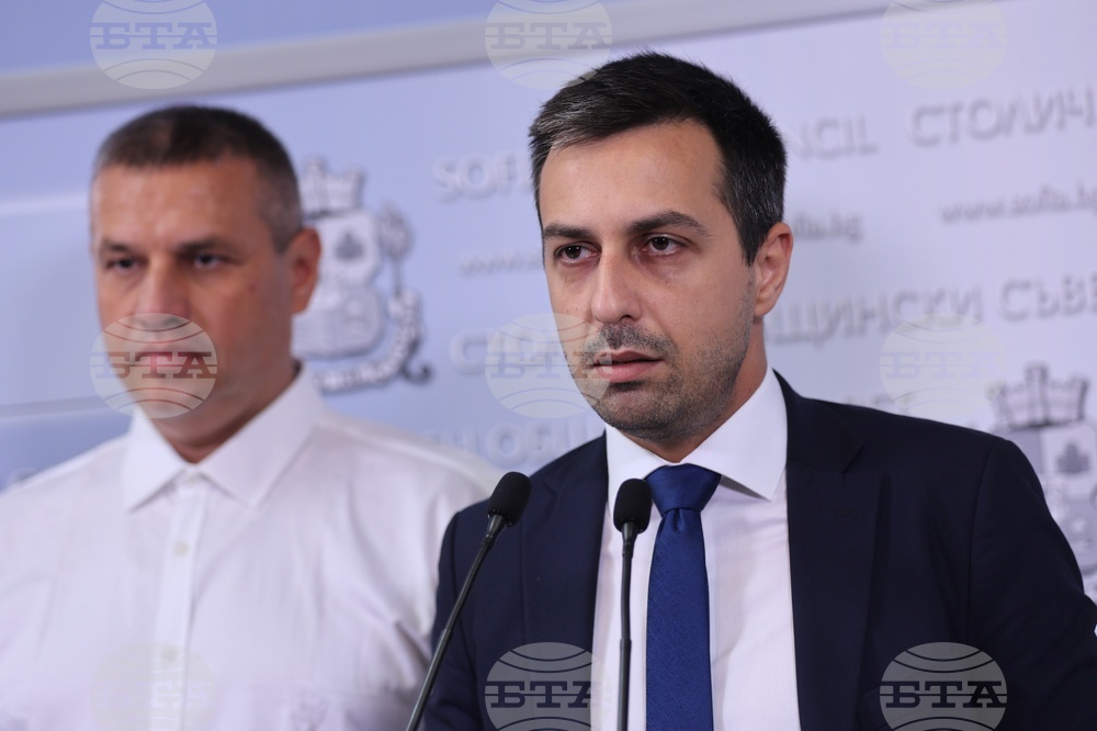 Столична община - Деян Николов - брифинг